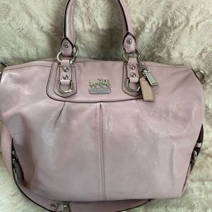 Coach Madison Julianne tote in soft pink
